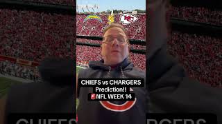 CHIEFS vs CHARGERS Prediction🚨NFL WEEK 14 [upl. by Trix]