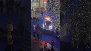 Paris châtelet bientôt Noël 🎅 viralvideo france beautiful paris [upl. by Adnilav]