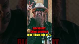 Blackberry Smoke Drummer Brit Turner Dies at 57 [upl. by Kath513]