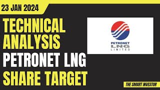 Petronet LNG share Target  Petronet LNG Share Target Price  23 January Target  Latest News [upl. by Vargas241]