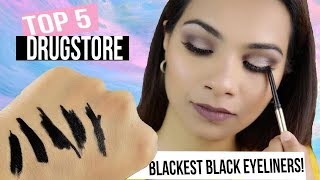 Best Drugstore Black Eyeliner For Waterline  Sensitive amp Watery Eyes 2018 [upl. by Jillane772]