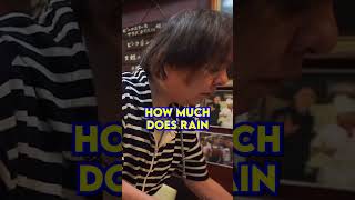 What Rainy Days Mean For This Japanese Restaurant japan japanesefood shorts paolofromtokyo [upl. by Chadbourne]