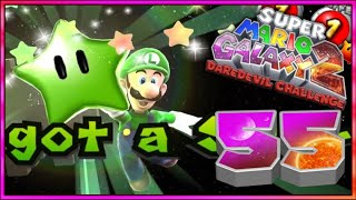 Super Mario Galaxy 2 DAREDEVIL CHALLENGE  MONDE S TERMINÉ  55 [upl. by Yseulta919]