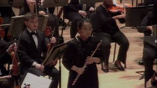 Liebermann Flute Concerto II III Yinzi Zhou UGASO [upl. by Ignacio]