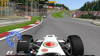 GP4  When the AI tries to overtake in Eau Rouge [upl. by Nila]