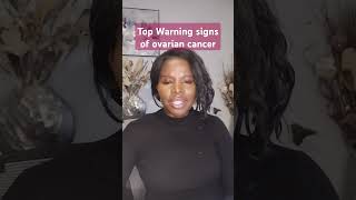 Top Warning Signs Of Ovarian Cancer shorts [upl. by Darrill832]