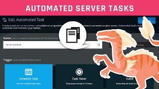 Nodecraft Basics  Automated Server Tasks [upl. by Patty]