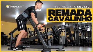 Treino para costas com Remada Cavalinho [upl. by Dirtsa949]