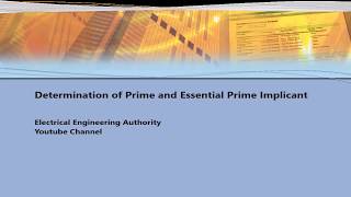 Determination of Prime and Essential Prime Implicants using the Karnaugh Map [upl. by Bunde]