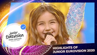 Highlights of the Junior Eurovision Song Contest 2020 [upl. by Adnoma]