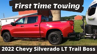 First Tow Chevy Silverado LT Trail Boss [upl. by Conias]