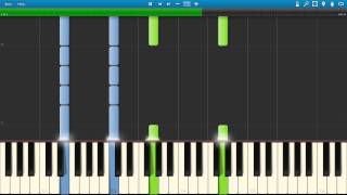 Rivers and Roads  Piano Tutorial  Synthesia 100 Easy [upl. by Natasha]