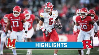 Maryland at Rutgers  Highlights  Big Ten Football  Nov 24 2023 [upl. by Oeak]