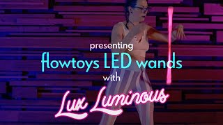 presenting flowtoys LED levitation wands [upl. by Janeva]