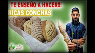 Como hacer CONCHASRECETA FÁCIL 😋 [upl. by Cooper900]