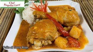 COMO HACER POLLO AL CURRY RECETA DELICIOSA [upl. by Etnaed]