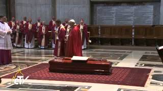 Papa Francesco ai funerali del cardinale Marchisano [upl. by Eimaj]