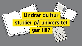 Hur funkar universitetsstudier Vi förklarar steg för steg [upl. by Holloway]