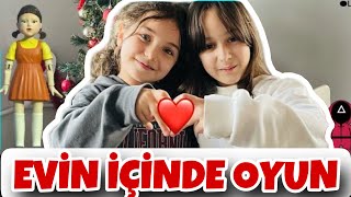 EVİN İÇİNDE KORE OYUNLARI OYNADIK  ÇOK EĞLENDİK [upl. by Repohtsirhc]