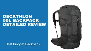 Forclaz 50L Review in Tamil decathlon backpack [upl. by Prestige]