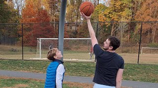 The Brothers are Back for Basketball 🏀 1v1 [upl. by Leede]