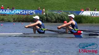 2018 World Rowing Under 23 Championships  Day Three Racing [upl. by Kinsley]