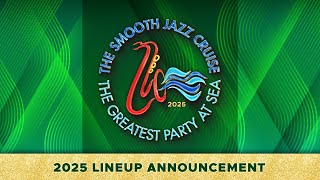 Alonzo Bodden announces The Smooth Jazz Cruise 25 Lineup [upl. by Nye671]