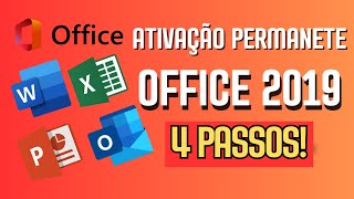 ATIVAÇÃO DO OFFICE 2019 PERMANENTE  PASSO A PASSO SIMPLES E RÁPIDO [upl. by Russia46]