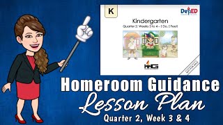 HOMEROOM GUIDANCE  LESSON PLAN  QUARTER 2 WEEK 3 amp 4 [upl. by Asillam688]