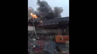 Glasgow paisley road west fire on block of flats cover glas [upl. by Cristian]