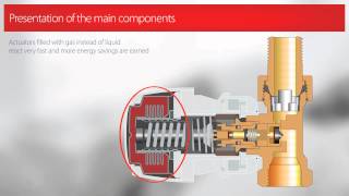 Presentation of the main components in your radiator thermostat [upl. by Keyte]