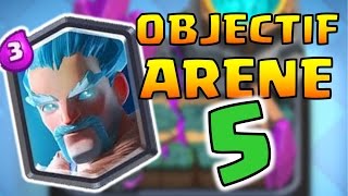 JE PASSE EN ARENE 5  CHEST OPENING COFFRES GRATUITS CLASH ROYALE FR [upl. by Wester]