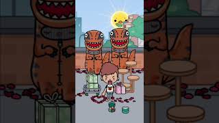 Ring vs gift toca Boca new short tocaboca tocalifeworld gift [upl. by Jandel90]