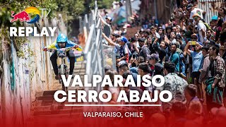 REPLAY Urban Downhill Racing  Red Bull Valparaíso Cerro Abajo [upl. by Fry]