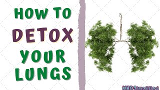 HOW TO DETOXIFY YOUR LUNGS AT HOME Lung Detoxification for Smokers [upl. by Yelac]