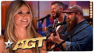 Country Band Receive a Standing Ovation on Americas Got Talent [upl. by Cyb]