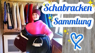 Schabracken Sammlung  wir zeigen euch alle Diy amp Upcycling Schabracken amp gekaufte Schabracken 💗 [upl. by Tena]