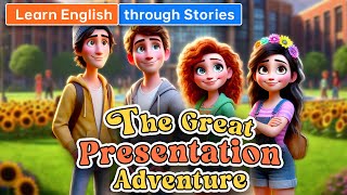 The Great Presentation Adventure  Learn English Through Meaningful Stories [upl. by Eitsyrk503]