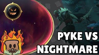 Pyke vs 55 Nightmare  Path of Champions [upl. by Nnylrahc]