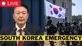 🚨 BREAKING South Korea Declare Martial Law As Army Occupy Streets [upl. by Groome]