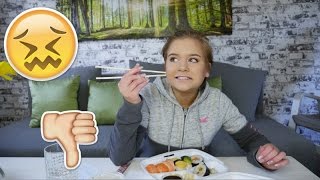 en TRAUMATISK första SUSHIupplevelse  vlogg [upl. by Lokkin]