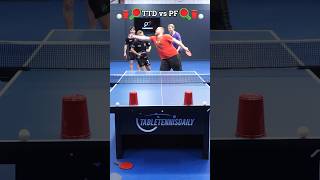 Target Shot Battle against TableTennisDaily 😄 [upl. by Starlene]