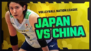 China vs Japan  Melody volleyball  Koga Sarina [upl. by Mateo]