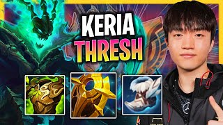 KERIA IS READY TO PLAY THRESH  T1 Keria Plays Thresh Support vs Nautilus Season 2024 [upl. by Hayikat]