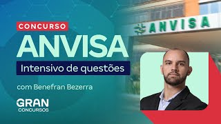 Concurso ANVISA Intensivo de questões com Benefran Bezerra [upl. by Arev]