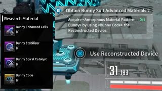 How to acquire quotBUNNY CODEquot by interacting with quotRECONSTRUCTED DEVICEquot The first Descendant Guide [upl. by Ennirok492]