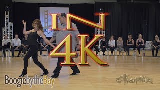 John Lindo amp Allysa Glanville  2017 Boogie by the Bay BbB WCS Dance Champions Jack amp Jill  IN 4K [upl. by Okorih]