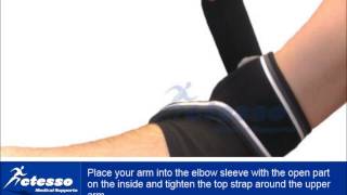 How to use the Actesso Elbow Support [upl. by Lirrad]