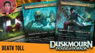 Duskmourn Commander Spoilers  Full Winter Death Toll Deck [upl. by Ened]