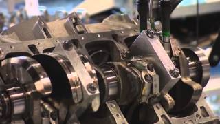 Factory AMG Assembling the engine m156 for the Mercedes S63 AMG [upl. by Eceinert]